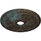 Ekena Millwork Bristol Ceiling Medallion (Canopies up to 3 7/8"), 23 1/2"OD x 3 7/8"ID x 1"P, Bronze Blue Patina CM23BIBBS - alternate 4